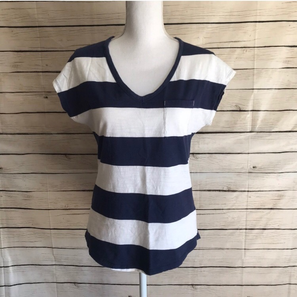 Old Navy Nautical Striped T-Shirt Size Small
